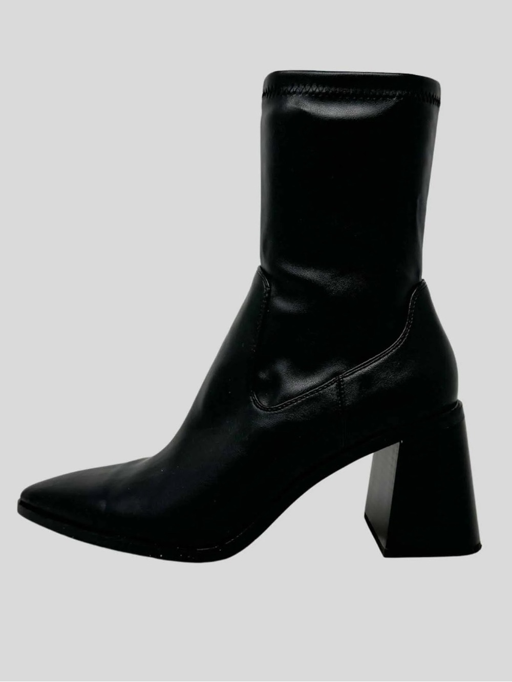 ZARA PATENT ANKLE BOOTS
